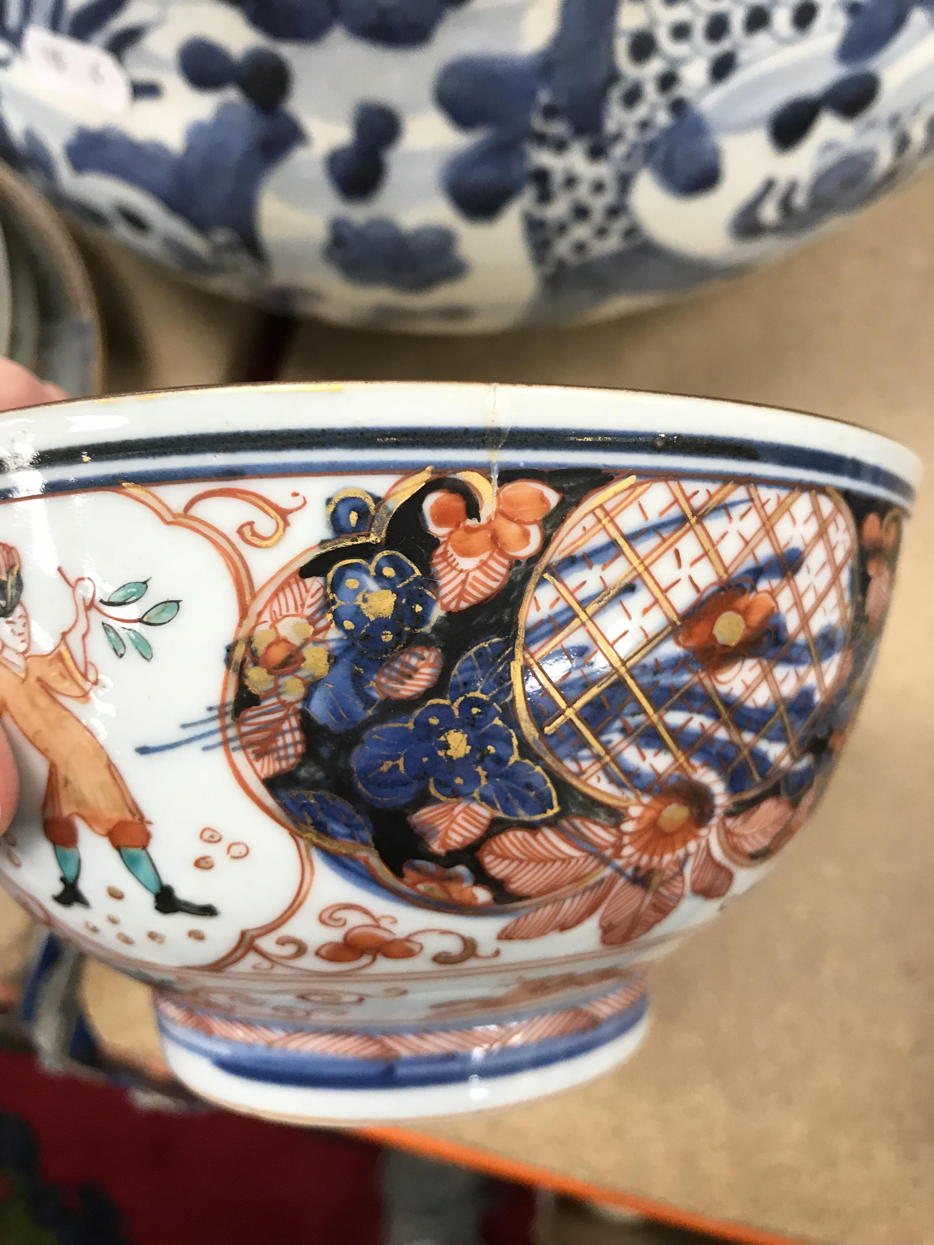 A 19th Century Chinese polychrome decora - Image 9 of 22