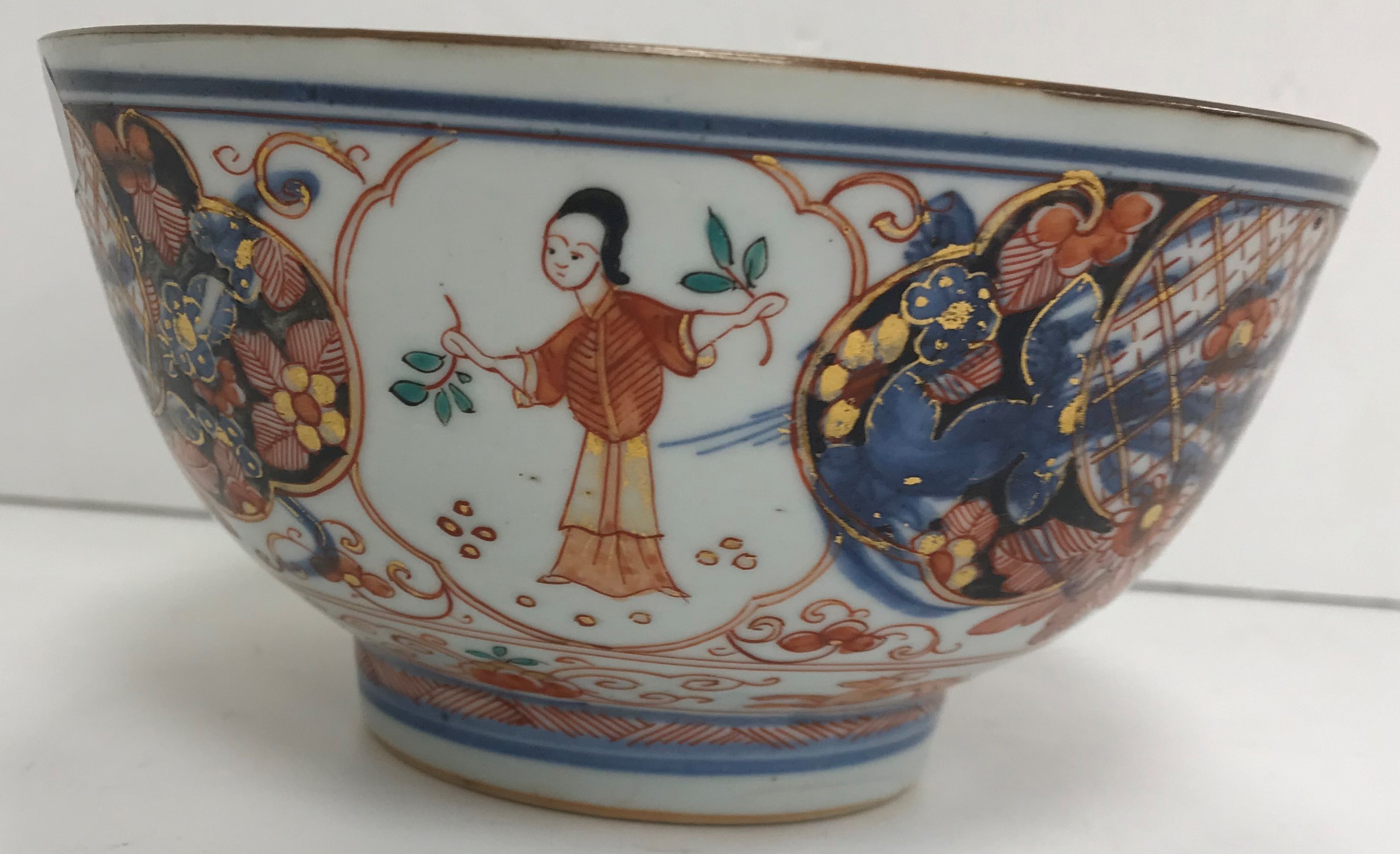 A 19th Century Chinese polychrome decora - Image 4 of 22