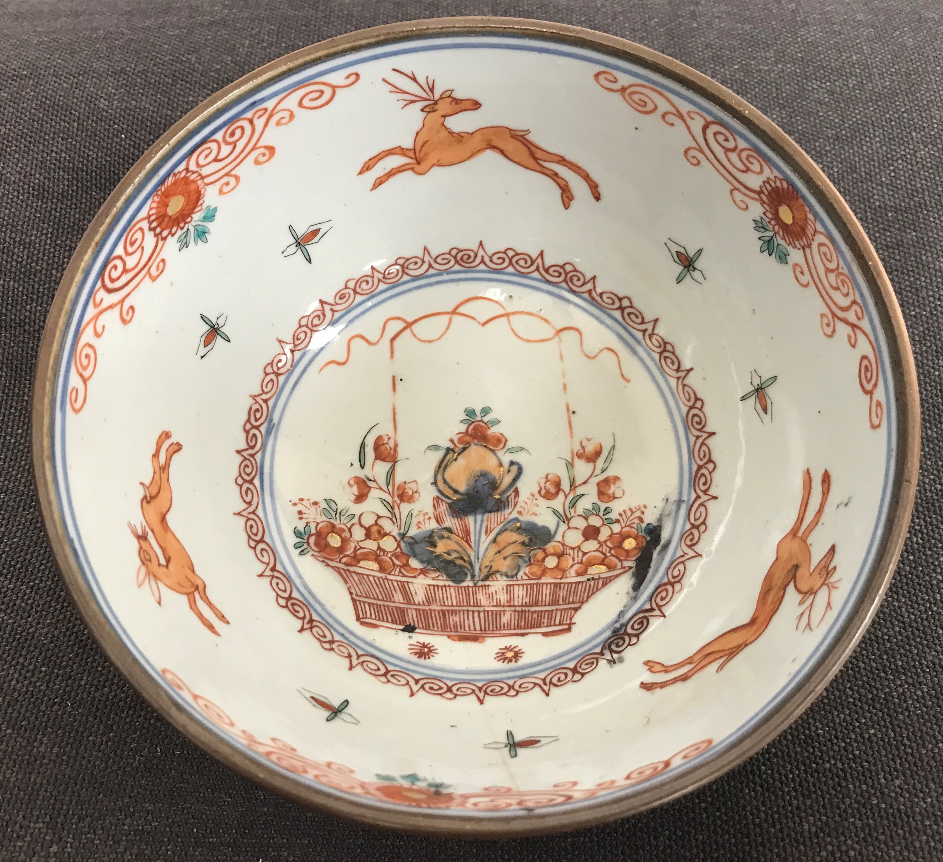 A 19th Century Chinese polychrome decora - Image 3 of 22