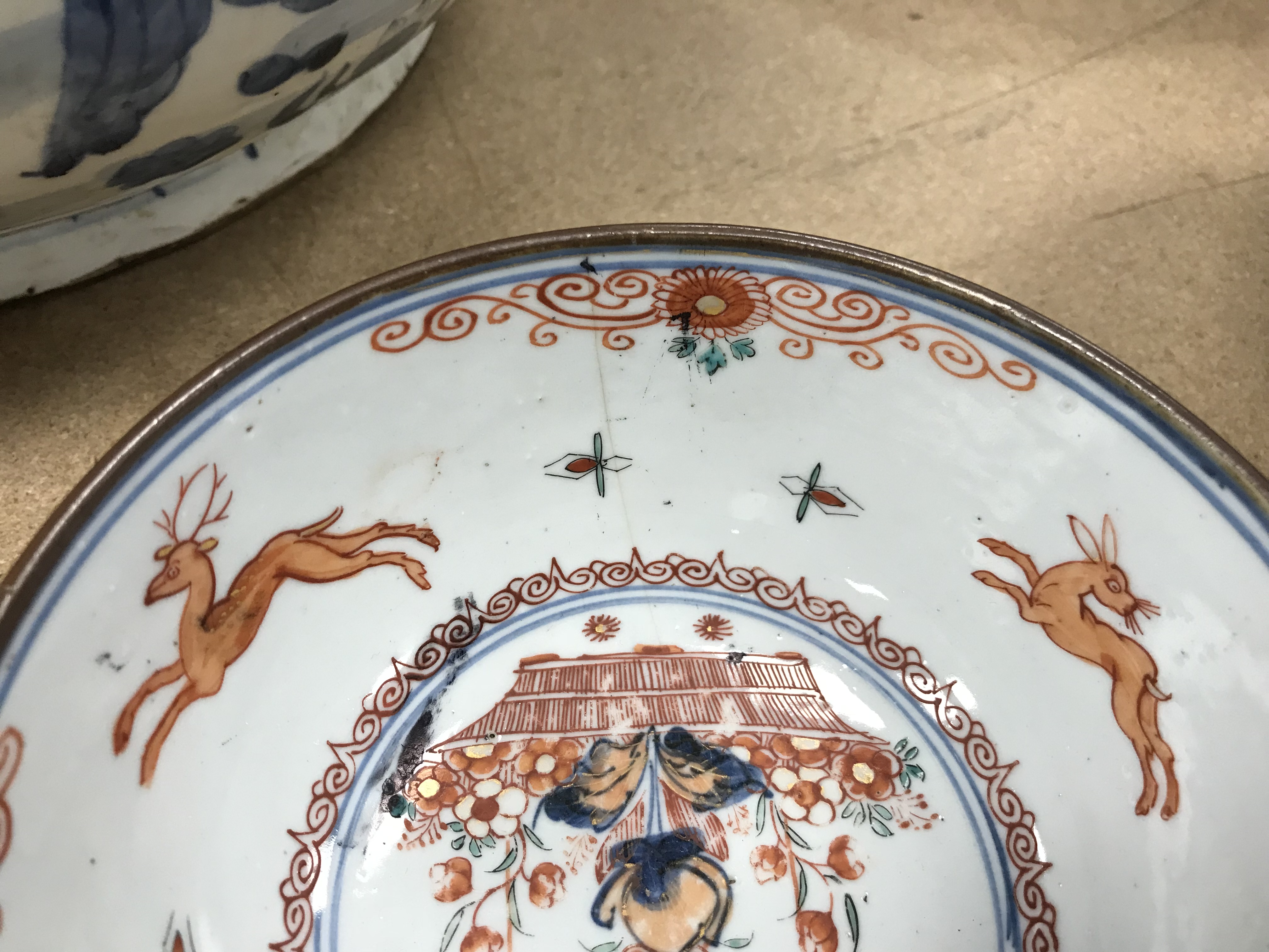 A 19th Century Chinese polychrome decora - Image 12 of 22
