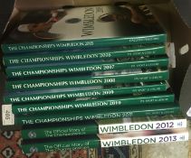 A collection of Wimbledon Tennis Championship official annuals, 1983-2013, various publishers,