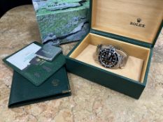 A Rolex Oyster Perpetual Date GMT-Master Superlative Chronometer gent's wristwatch, steel cased,