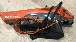 A Flymo XL500 petrol diven hover mower w