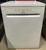 A Hotpoint dishwasher