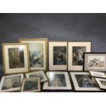 A quantity of Baxter and Le Blonde colour prints, mid 19th century (12)