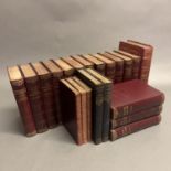 Dickens, Charles: the Collected Works of, uniform bound set in 15 vols, red faux leather, pub.