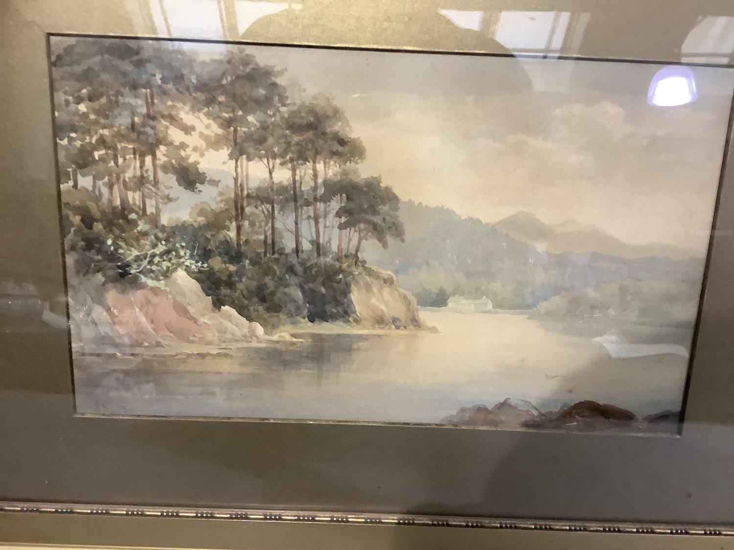 S. Walton, river landscapes, a pair,watercolour, signed to lower left and right, 18.5cm by 31cm, - Image 3 of 3