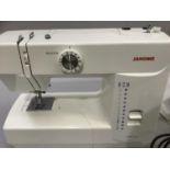 A Janome electric sewing machine