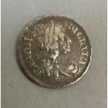 Charles II three pence 1679 A/A in carolus AVF