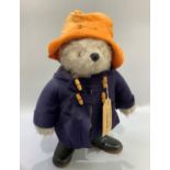 A 1970s Paddington Bear figure with cloth label to rear of neck stating Gabrielle Designs 1972,