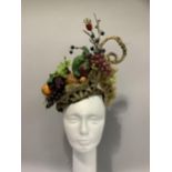 A Royal Shakespeare Company fruit headdress for the character Ceres from The Tempest, as worn by