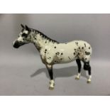 A Beswick Appaloosa stallion, colourway 1, model no. 17772A