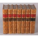 TENNYSON, ALFRED - THE WORKS OF ALFRED TENNYSON, POEMS in 6 vols and Vol II Dramas, engraved