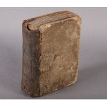 WHITFIELD, THOMAS - THE EXTENT OF DIVINE PROVIDENCE 1651, card boards with leather spine, printed