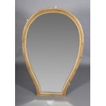 A LATE 19TH CENTURY GILTWOOD AND GESSO WALL MIRROR , by Ciceri & Co, Gilders, Carvers & Mirror