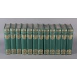 BRONTE, CHARLOTTE, EMILY & ANNE - THE NOVELS OF THE SISTERS BRONTE, Thornton Edition, 12 vols, ed.