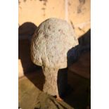 A small stone mushroom, 27cm high