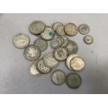 Approximately 240gms of pre'47 silver coins