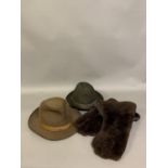 Christy’s’ London: a handmade 100% fine fur felt gentleman’s hat, mid-brown with a ginger ribbon,