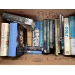 A box of historical and political books