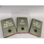J R R Tolkien, The Felowship of the Ring, revised edition pub. Geroge Allen and Unwin in dust covers