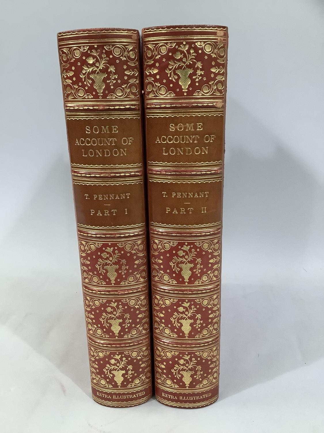 PENNANT, T - Some Account of London, 1805, in 2 vols, extra illus., pub. Robert Faulder, New Bond