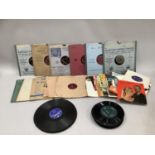 Quantity of 45rpm and 78rpm records