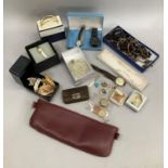 A collection of mid to late 20th. Century costume jewellery and wristwatches by makers including: