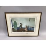 Sir William Russel Flint (1880-1969), 'From my studio' limited edition print signed to margin, blind