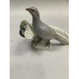 Royal Copenhagen Lady Amherst / Pheasant group, no. 1243/ 864, 15cm high