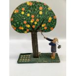 A 1920s French apple tree game 'Le Cueilleur de Pommes' by LJM Les Jouets Fernand Migault, printed