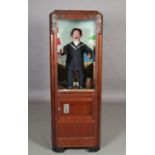 'Laughing Sailor' coin operated arcade automation, possibly by Modern Enterprises London c1950s,