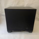 A B&W Bowers and Wilkins ASW 300 Active Subwoofer.