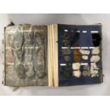 Specimens of Textile materials album containing samples of all types of wools from Faulkland