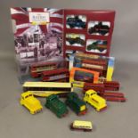 A collection of 19 vintage and newer die cast models, including an Oxford Die Cast Railway