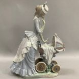 Lladro figure group, 'Baby's Outing'