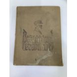 German WWII book Deutchland Erwacht, with internal pictorial cards