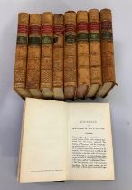 Scott, Sir Walter, Scott's Waverley Novels, 8 vols, Cadell Edinburgh: 1830, half calf over marbled