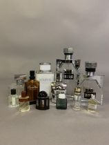 Men’s fragrances: to include YSL, Hechter, Adidas, Givenchy, Gucci, Armani, Rochas, Caron, Lacoste