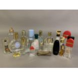 Mainly traditional brands of perfume bottles, some boxed, all empty, to include Yardley, Elizabeth