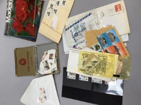 Mixed small collection of stamps, GB Commemorative etc.