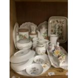 A quantity of Wedgwood tableware together with Crown Derby etc.