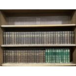 Fifty classic novels, uniform bound by Oldham Press Limited including Scott, Austen, Hawthorne