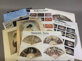 Fan Exhibitions and ephemera: A quantity of posters advertising various fan events in the UK and