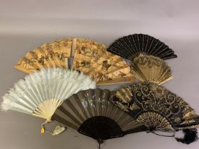 An interesting selection of fan forms and design, mainly in need of repair but with potential: A