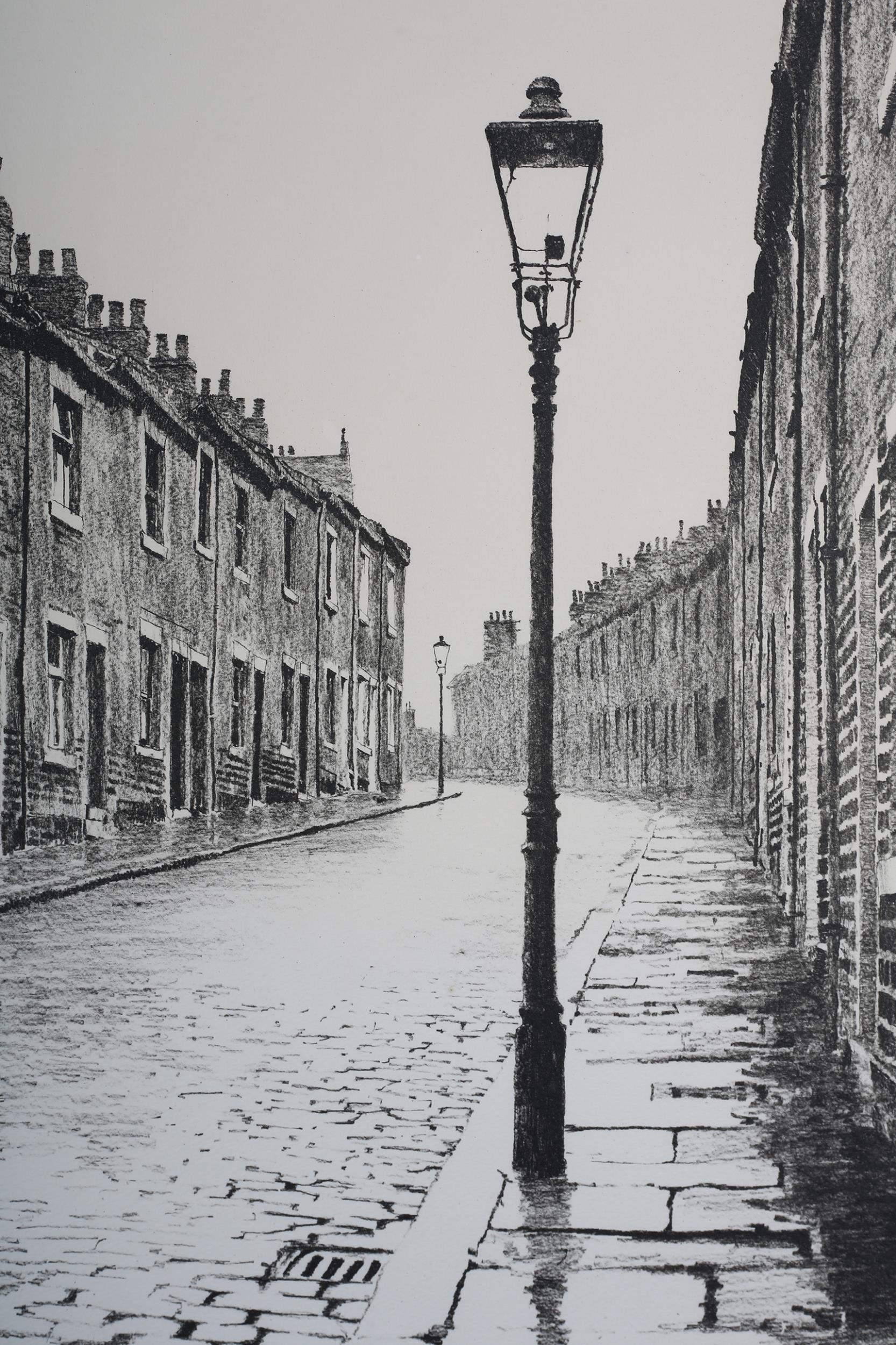 ARR By and after Stuart Walton (1933-2017), Bradford street scenes with terraced houses and - Image 4 of 6