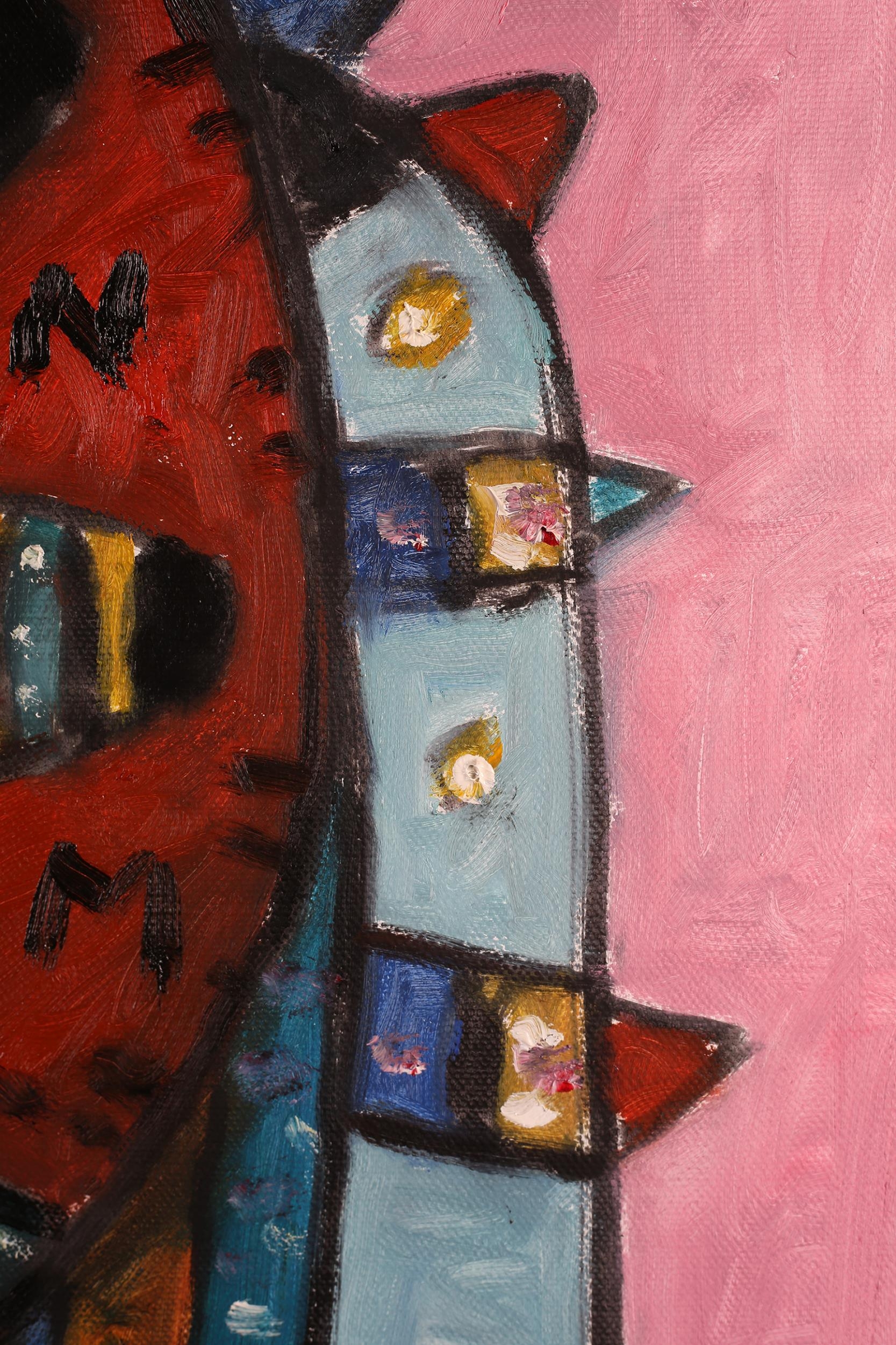 ARR Alan Davie (1920-2014) In the Pink Opus O.2190, oil on canvas, signed, titled and dated 2010 - Image 3 of 7