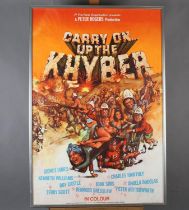 'Carry On Up the Khyber', vintage colour lithograph film poster printed by W E Berry Ltd,