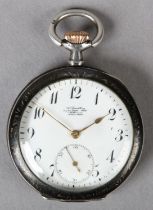 AUSTRALIAN TROTTING INTEREST, an early 20th century pocket watch by W Dunkliny 3/5/317 Bourke Street