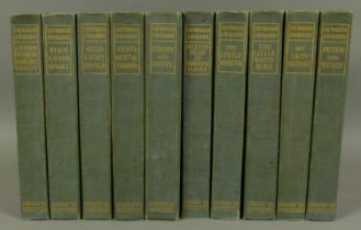 Barrie (James Matthew, Sir) Works of, 10 vol., Kirriemuir Edition, one of 1000, half-titles,